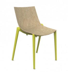 7: ­Philippe Starcks stol Zartan är gjord av ­”flytande trä”. magisdesign.com