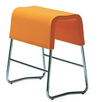 Plint bench orange